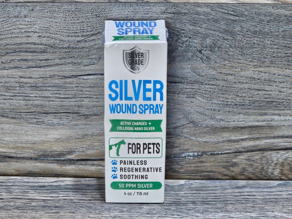 Silver Grade Wound Spray For Pets 4 oz